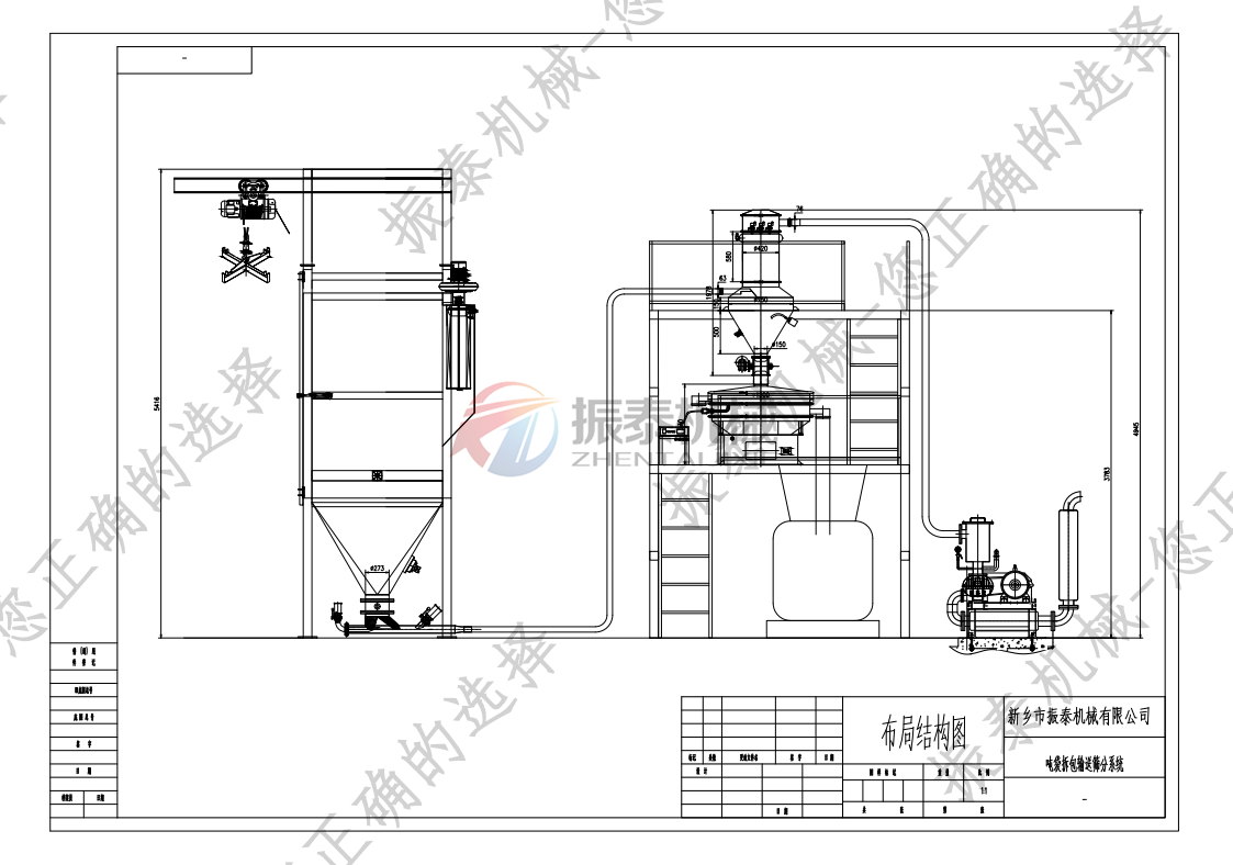 鈦白粉無(wú)塵噸袋拆包卸料機(jī)